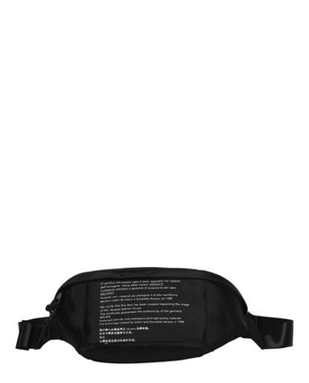 Printed Logo Belt Bag In Black