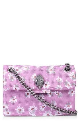 Mini Kensington Floral Crossbody Bag In Light/pastel Pink