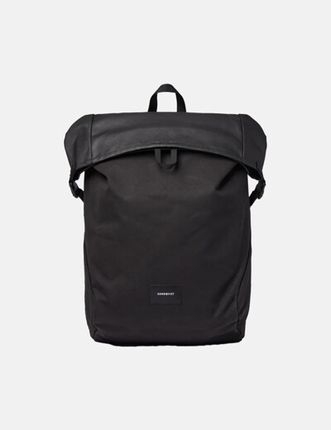 Alfred Backpack In Organic Cotton And Recycled Polyester Black