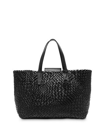 Irene Woven Leather Tote