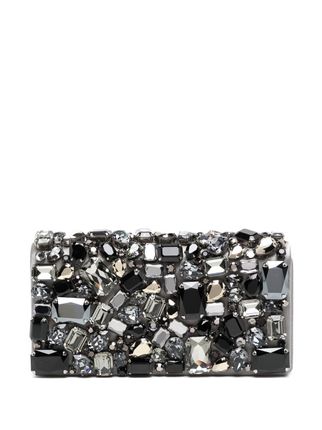 pre-owned Raso crystal-embellished clutch