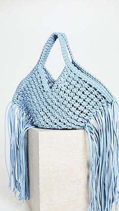 Small Woven Basket Tote
