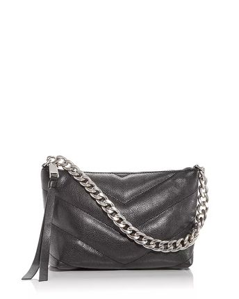 Edie Quilted Leather Crossbody