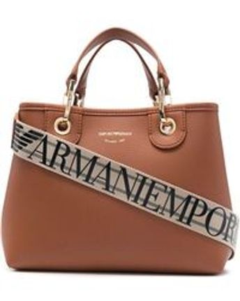 Women's E.armani Myea Cruise Bags.. Leather Brown