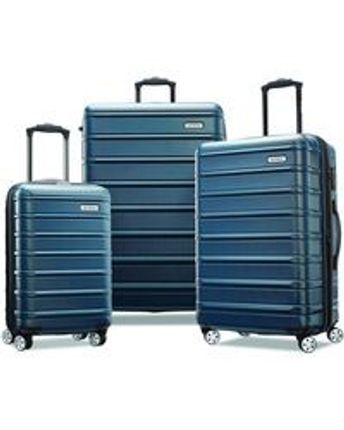 Women's Blue Omni 2 Hardside Expandable Luggage With Spinner Wheels
