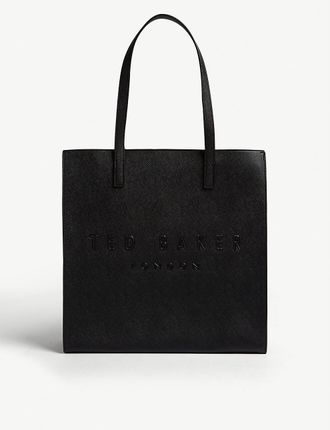Icon leather tote bag