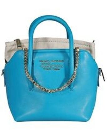 Women's Blue Mini Satchel Handbag