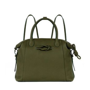 Women's Wimbledon Backpack Tote In Army Green