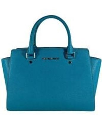 Women's Selma Medium Top Zip Satchel Leather Bag