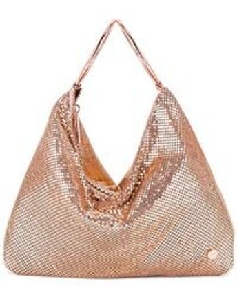 Women's Pink Shar Mesh Convertible Bag