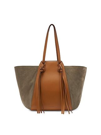 Large Imogen Leather Carryall Tote
