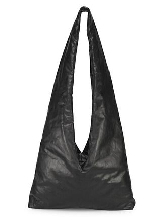 Anchor Oil-Coated Crossbody Tote