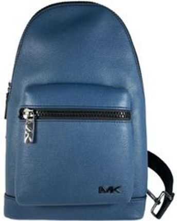 Women's Blue Cooper Pebbled Leather Commuter Slingpack Backpack