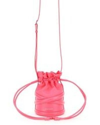 Women's Pink The Soft Curve Bucket Bag