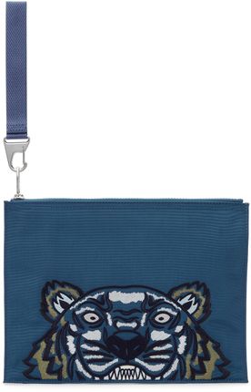 Blue Kampus Tiger Large Pouch