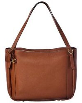 Women's Brown Alana Leather Tote