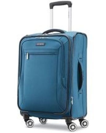 Women's Blue Ascella X Softside Expandable Luggage With Spinner Wheels