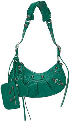 Green XS 'Le Cagole' Shoulder Bag