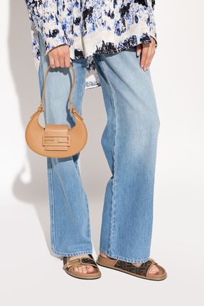 Cookie Mini’ Hobo Shoulder Bag Women's Beige