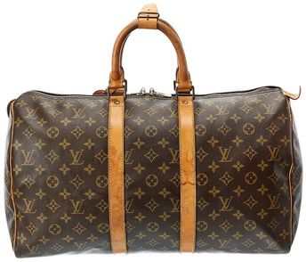 Monogram Canvas Keepall 45 (Authentic Pre-Owned)
