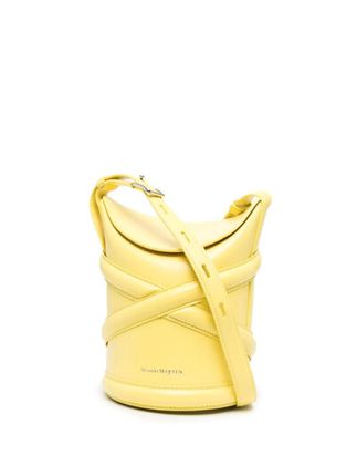 Yellow The Curve Bucket Bag