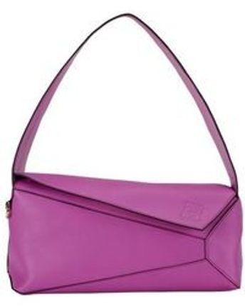 Women's Purple Hobo Puzzle Bag