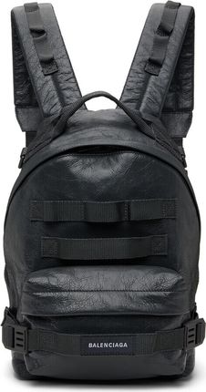 Gray Army Backpack