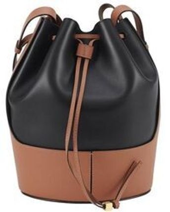 Women's Black Balloon Bag