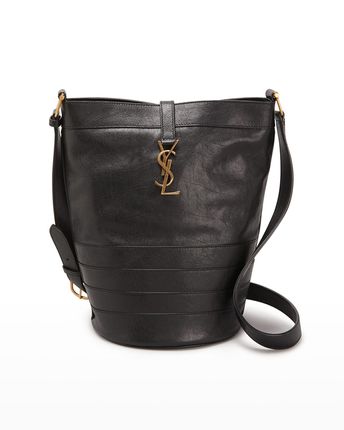 Seau Fermoir Small YSL Crossbody Bucket Bag