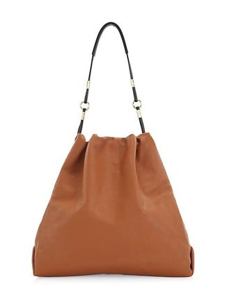 Remy Leather Foldover Tote