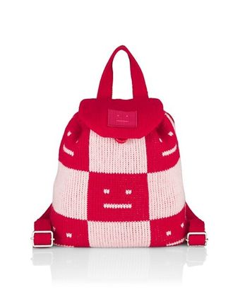 Kaba Checkerboard Knit Backpack