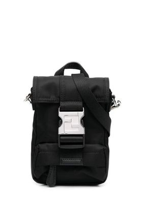 Nylon Leather Backpack