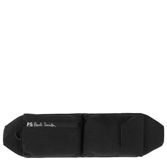 Cross Body Belt Bag Varsity Black