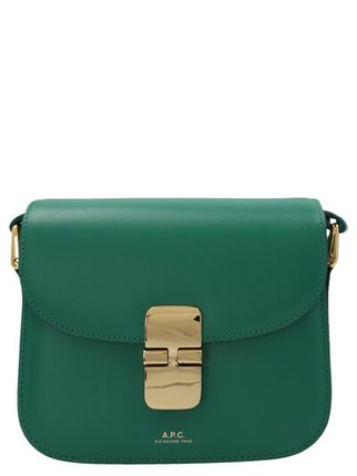 'grace' Mini Crossbody Bag In Green