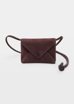 Men's Mini Envelope Leather Crossbody Bag