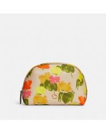 Women's Julienne Cosmetic Case 17 With Floral Print