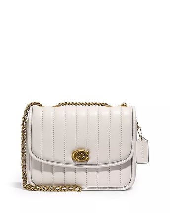 Madison Small Quilted Leather Shoulder Bag