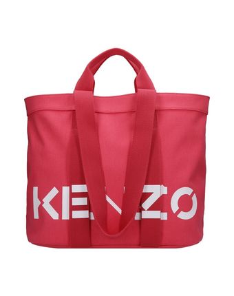 Tote In Rose-pink Cotton