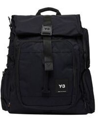 Men's Black Y-3 Utility Backpack
