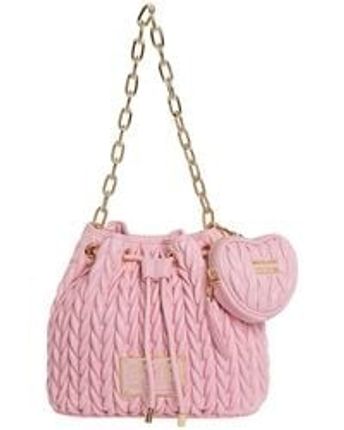 Women's Pink Bucket Bag