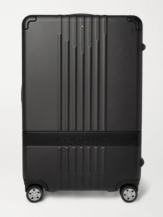 #MY4810 Medium 61cm Leather-Trimmed Polycarbonate Suitcase