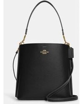 Women's Black Mollie Bucket Bag