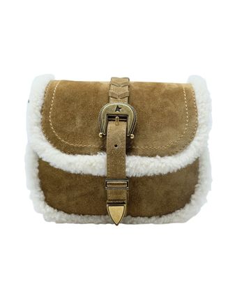 Natural Suede Small Rodeo Bag