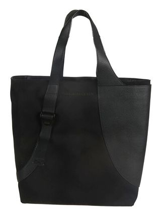 Harness Medium Tote Bag In Black