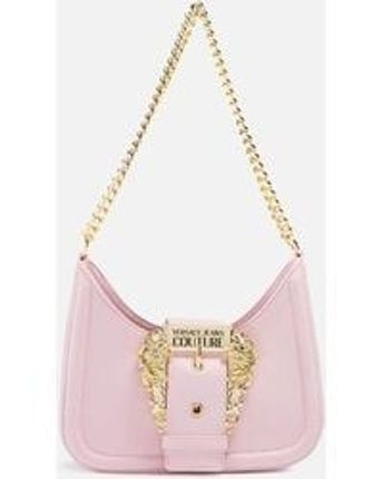 Women's Pink Buckle Small Hobo Bag