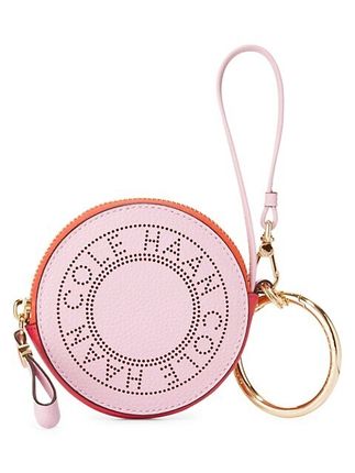 Leather Circle Coin Purse