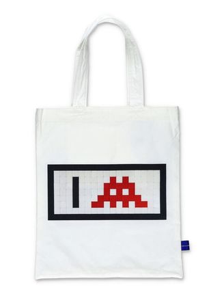 X Invader Tote Bag