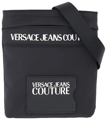 Fabric Courier Bag With Logo Details