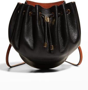 Paloma Ruched Essential Pouch Bucket Bag