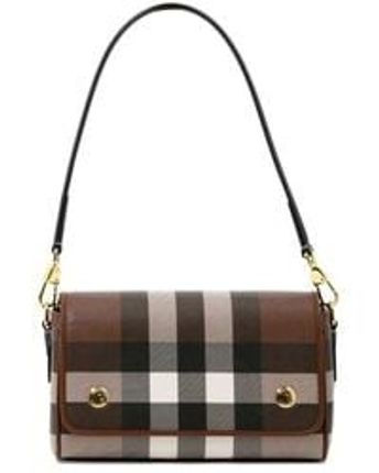 Women's Classic Checked Shoulder Bag